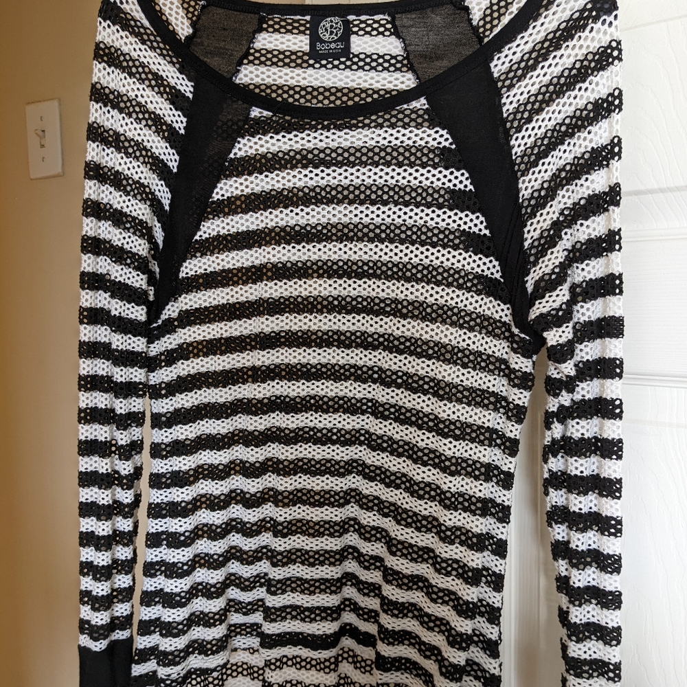 Bobeau See Through Top